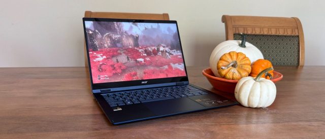 Обзор ноутбука Acer Swift Spin 14 AI | DGL.RU1 Acer Swift Spin 14 AI — впечатляющий ноутбук с долгим временем автономной работы