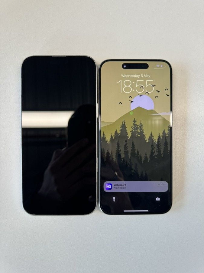 Живые фотографии iPhone 16 Pro Max подтвердили слухи о его диагонали дисплея
