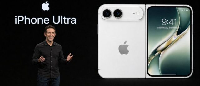Толще, тяжелее, горячее: складной iPhone Ultra спасут технологиями для ПК Толще, тяжелее, горячее: складной iPhone Ultra спасут технологиями для ПК