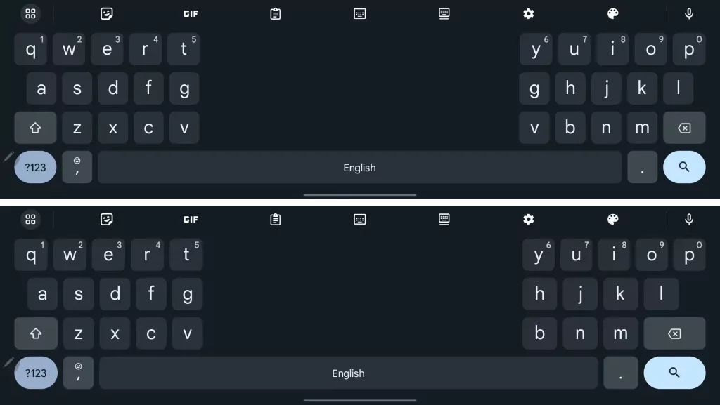 Android-планшетам стала доступна раздельная клавиатура Gboard — на ней удобнее печатать