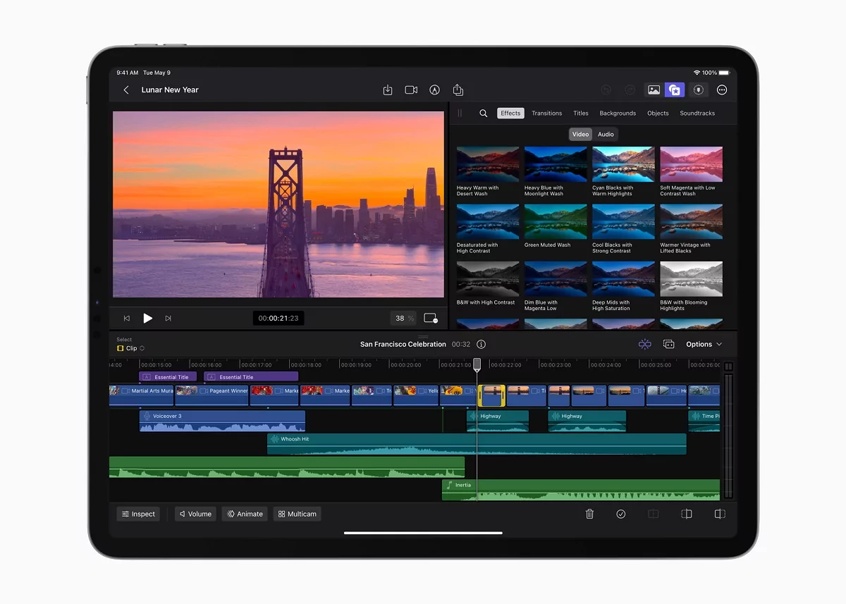 Apple выпустит Final Cut Pro и Logic Pro на iPad: они не уступают десктопным версиям