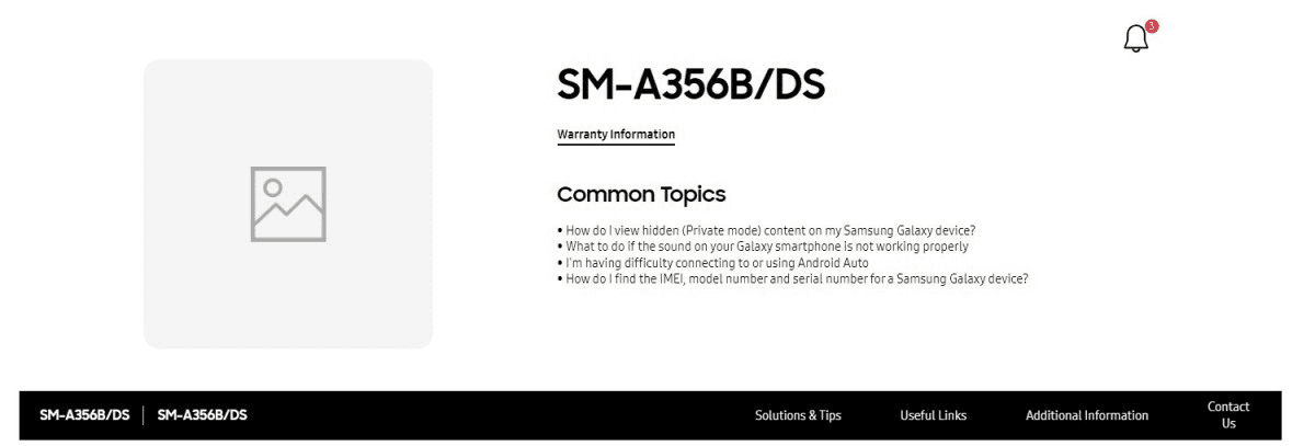 Samsung опубликовал страницы поддержки Galaxy A55 и A35 до их официального анонса