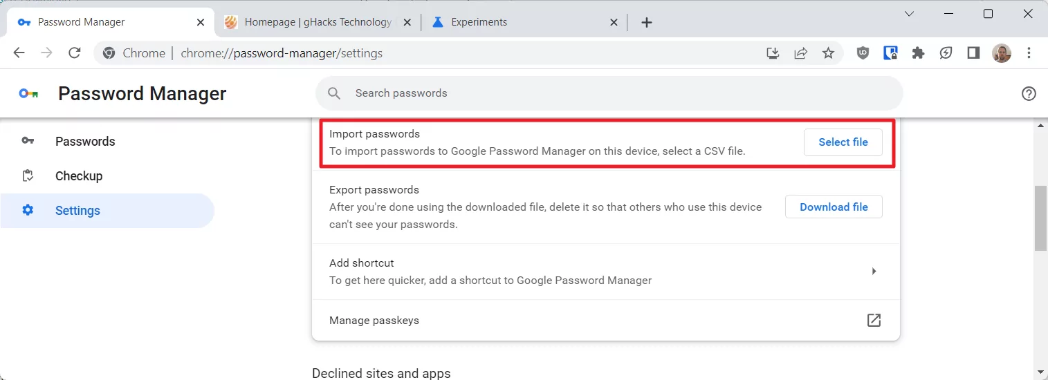 Биометрия и проверка слабых паролей: менеджер паролей Google Chrome крупно обновился