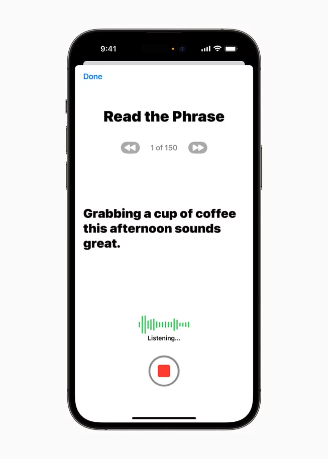 iPhone научатся говорить голосом владельца за 15 минут: Apple показала iOS для людей с ограничениями