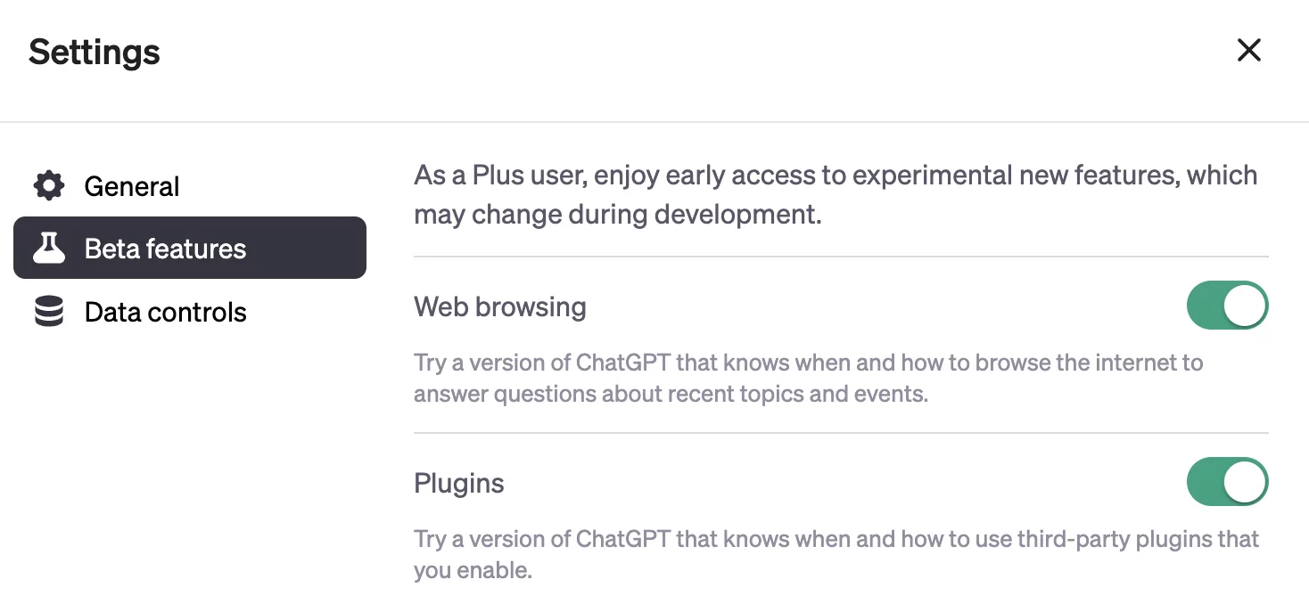 Подписчики ChatGPT Plus получают доступ к веб-поиску и сторонним плагинам