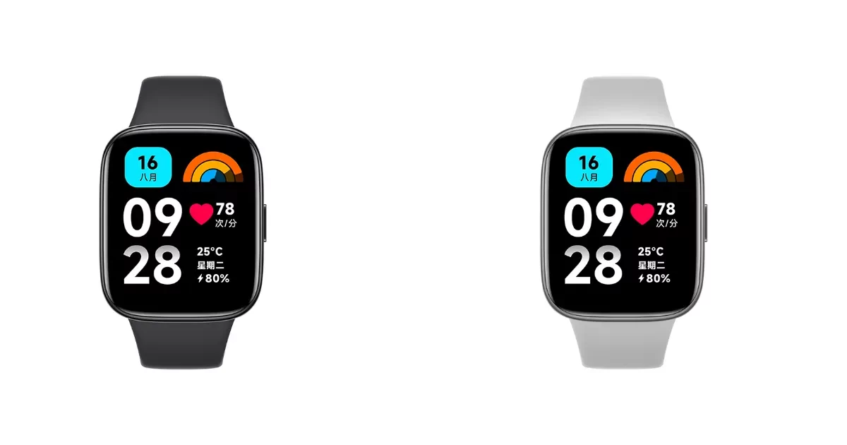 Представлены Redmi Watch 3 Lite: «умные» часы с большим экраном и батареей на 12 дней
