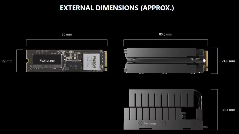 Радиатор размером с видеокарту: представлен новый SSD на PCIe 5.0