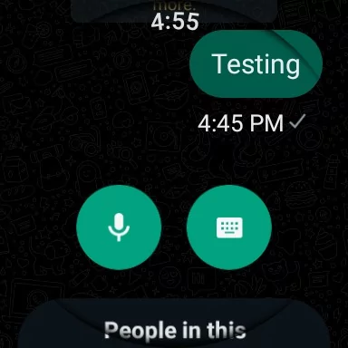 WhatsApp теперь можно использовать на смарт-часах с Wear OS